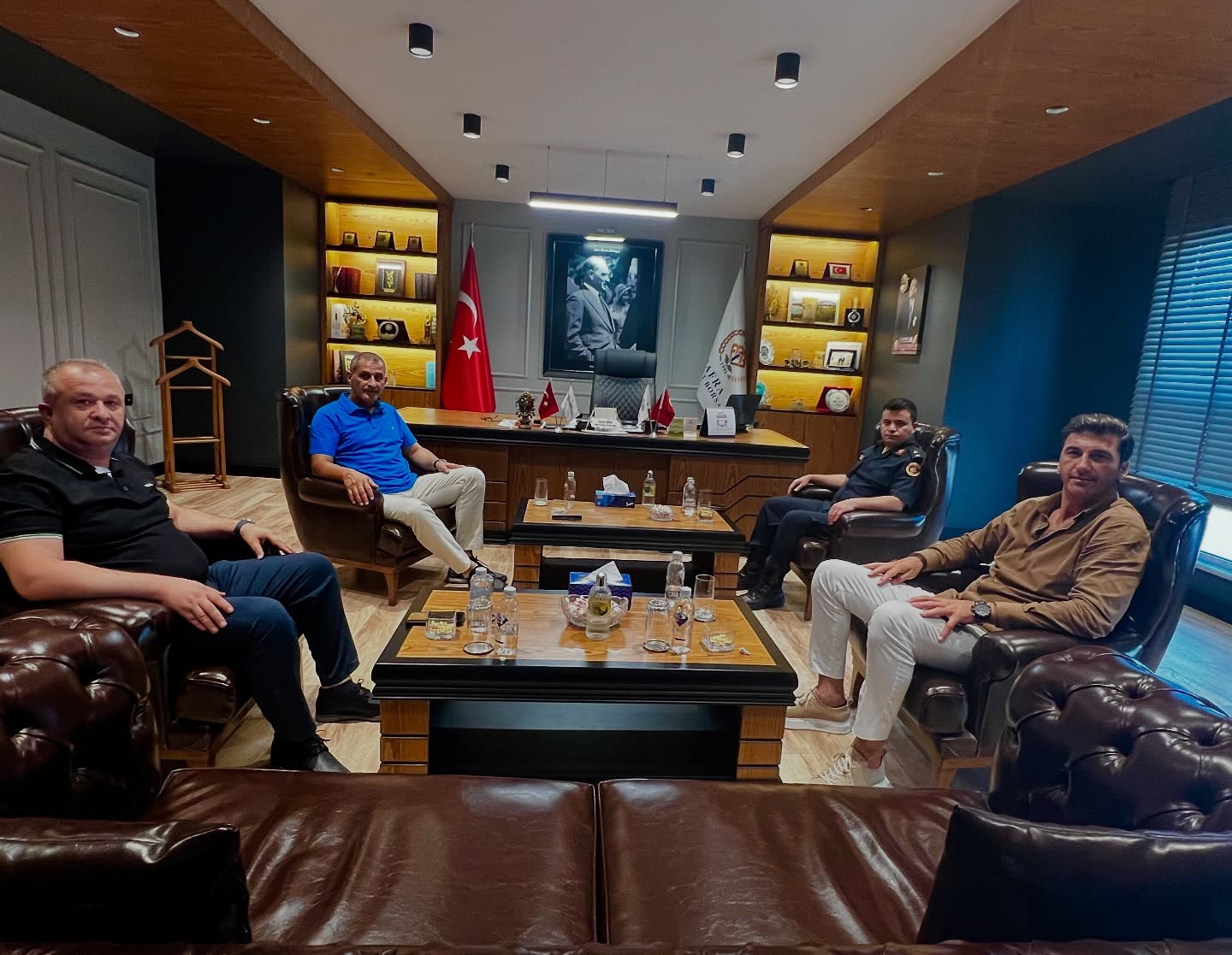 İlçe Jandarma Komutanımızdan Borsamıza Ziyaret