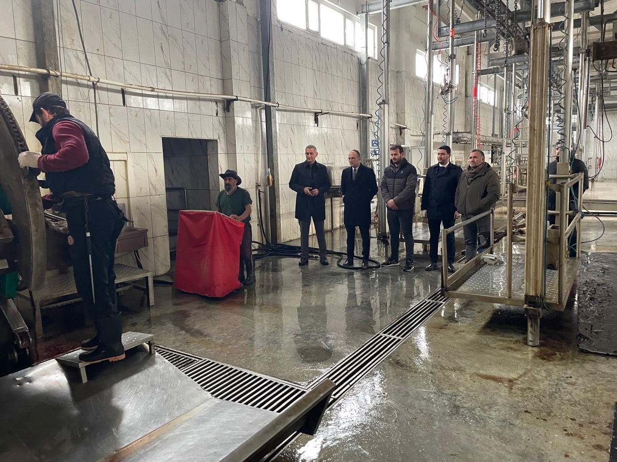 Samsun Büyükşehir Belediyesi İşletme ve İştirakler Daire Başkanı Sayın Hayati Şahin'den Mezbahamıza Ziyaret