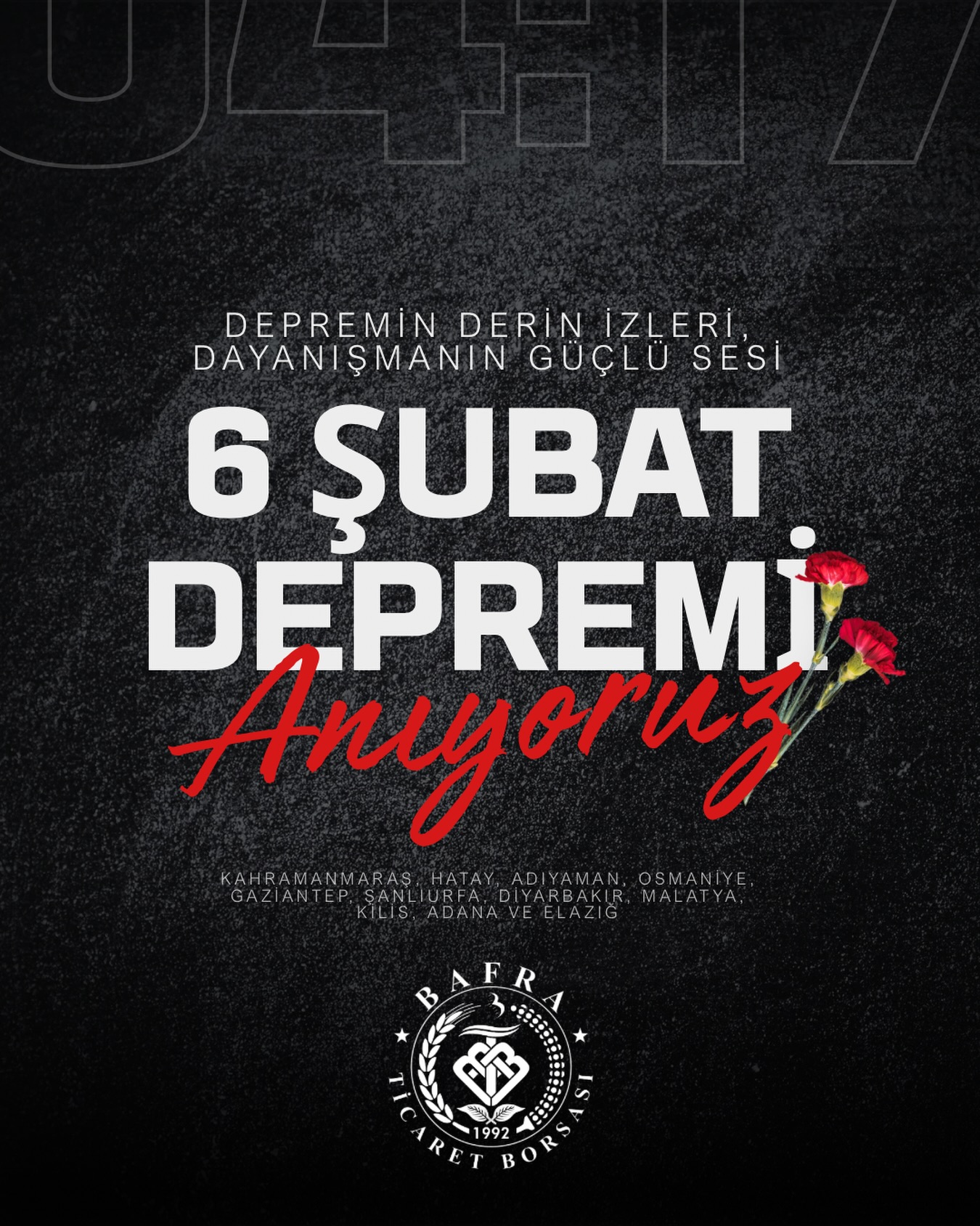 '6 ŞUBAT DEPREMİ' ANIYORUZ.