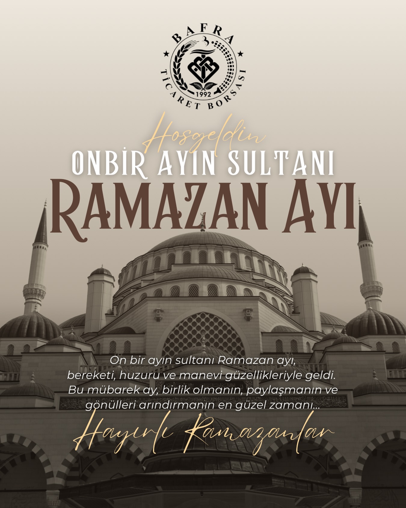 Hoş Geldin Ya Şehr-i Ramazan