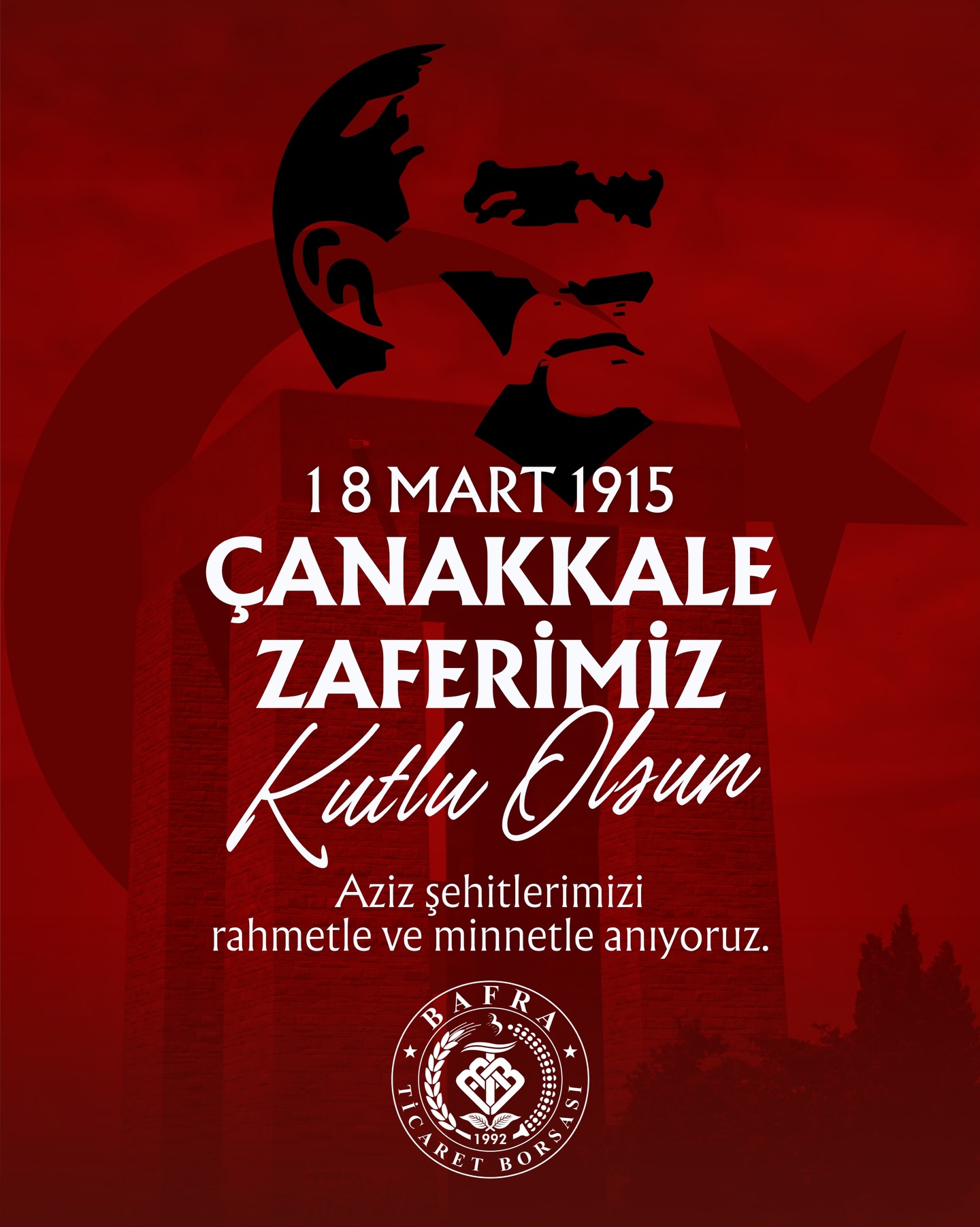 18 Mart Çanakkale Zaferi ve Şehitleri Anma Günü.
